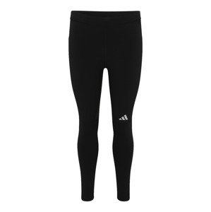 ADIDAS PERFORMANCE Športové nohavice 'Run It'  čierna / biela