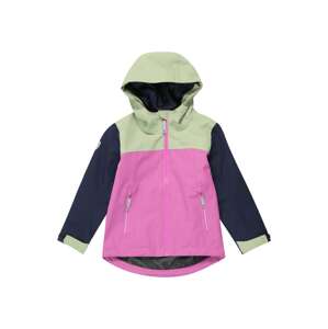 TROLLKIDS Outdoorová bunda 'Telemark'  tmavomodrá / svetlozelená / fialová