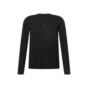 rag & bone Tričko 'classic henley'  čierna