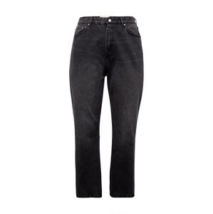 Nasty Gal Plus Džínsy  čierny denim