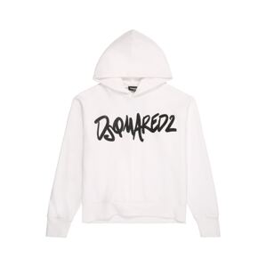 DSQUARED2 Mikina  čierna melírovaná / biela