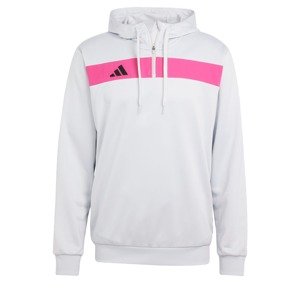 ADIDAS PERFORMANCE Športová mikina 'Tiro 25 Essentials'  svetlosivá / ružová / čierna