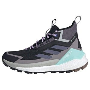 ADIDAS TERREX Nízke čižmy 'Free Hiker 2.0'  tyrkysová / sivobéžová / tmavofialová / čierna
