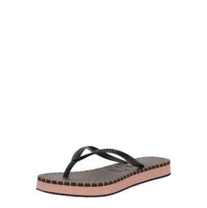 HAVAIANAS Žabky  svetlofialová / čierna