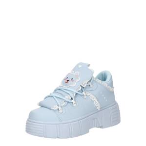 Koi Footwear Nízke tenisky 'Fanciful Freddo Bear'  svetlomodrá / biela
