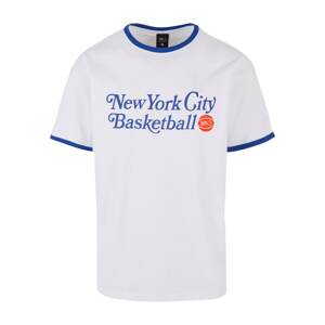 K1X Tričko 'NYC BB'  modrá / homárová / biela
