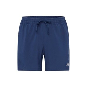new balance Športové nohavice 'Essentials'  námornícka modrá / sivá