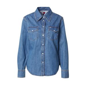 Tommy Jeans Blúzka  modrá denim