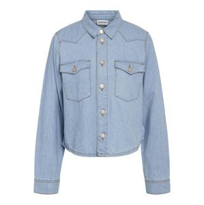 Noisy may Blúzka 'NMSELVI'  modrá denim
