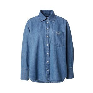 Gap Petite Blúzka  modrá denim