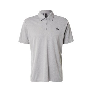 ADIDAS GOLF Funkčné tričko 'DRIVE'  sivá melírovaná / čierna