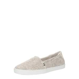 HUB Slip-on obuv 'Fuji'  čierna / biela ako vlna