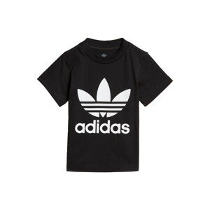 ADIDAS ORIGINALS Tričko 'Trefoil'  čierna / biela