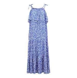 River Island Petite Letné šaty  nebesky modrá / biela