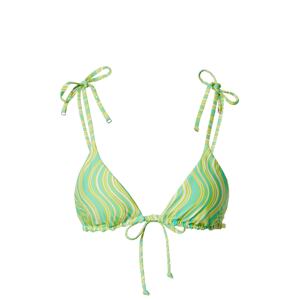Seafolly Bikinový top  zelená / limetová / mätová