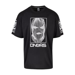 Dangerous DNGRS Tričko 'Evil 07'  čierna / biela