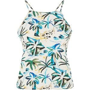 Just Rhyse Top 'Waikiki'  azúrová / zelená / oranžová / biela