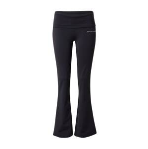 Juicy Couture Sport Športové nohavice  čierna / biela