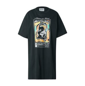 Moschino Jeans Šaty  žltá / koralová / čierna / biela
