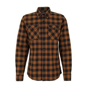 Vintage Industries Košeľa 'Harley'  medová / čierna