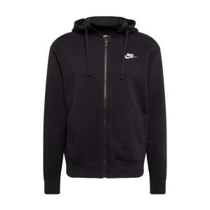Nike Sportswear Tepláková bunda 'Club Fleece'  čierna