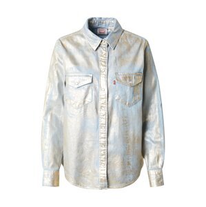 LEVI'S ® Blúzka 'Essential'  modrá denim / zlatá