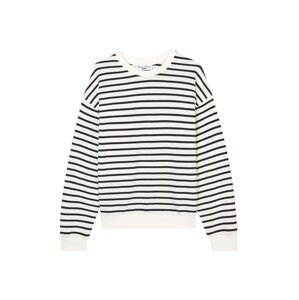 Marc O'Polo DENIM Mikina  tmavomodrá / biela