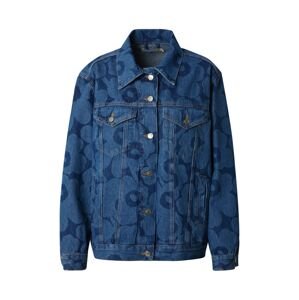 Marimekko Prechodná bunda 'MURROS UNIKKO'  modrá denim / tmavomodrá