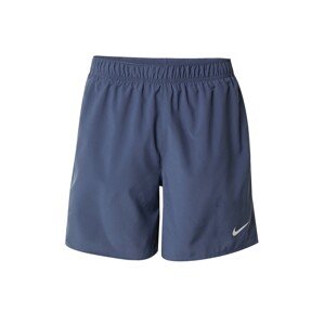 NIKE Športové nohavice 'CHALLENGER'  zafírová / striebornosivá