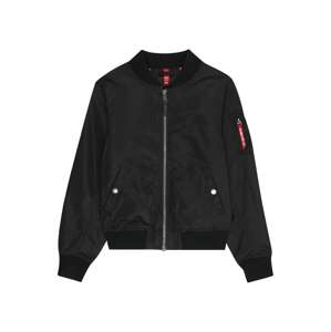 ALPHA INDUSTRIES Prechodná bunda 'MA-1'  čierna