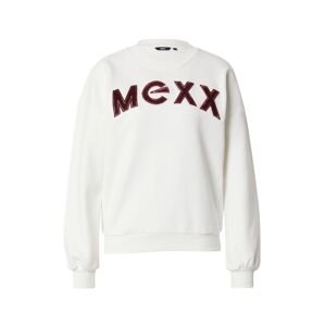 MEXX Mikina  karmínovo červená / šedobiela