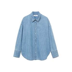 MANGO Blúzka 'CAHUITA'  modrá denim