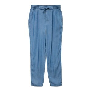 VERO MODA Plisované nohavice 'VMHARPER'  modrá denim