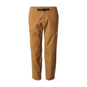 MAMMUT Outdoorové nohavice 'Tamaro'  svetlohnedá / čierna / strieborná