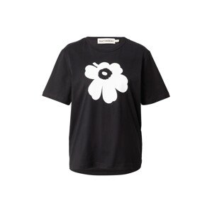 Marimekko Tričko 'ERNA'  čierna / biela