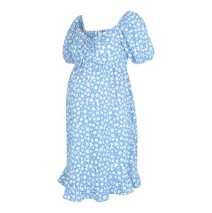 Dorothy Perkins Maternity Šaty 'Ditsy'  svetlomodrá / biela