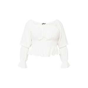 Nasty Gal Plus Blúzka  biela