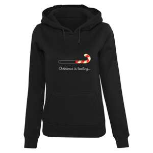 Merchcode Mikina 'Christmas Loading'  červená / čierna / biela