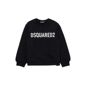 DSQUARED2 Mikina  čierna / biela