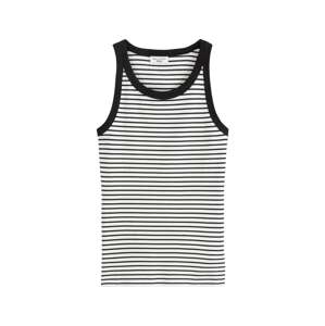 Marc O'Polo DENIM Top  čierna / biela
