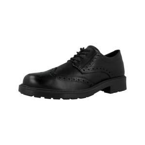 CLARKS Šnurovacie topánky  čierna