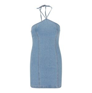 Noisy May Petite Šaty 'NICKY'  modrá denim