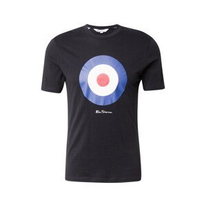 Ben Sherman Tričko 'Signature Target'  modrá / červená / čierna / biela