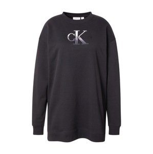 Calvin Klein Jeans Curve Šaty  čierna / biela