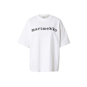 Marimekko Oversize tričko 'VEISTO'  čierna / biela
