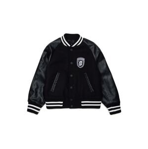 DSQUARED2 Prechodná bunda  čierna / biela