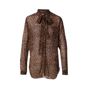 The Kooples Blúzka  béžová / hnedá / čierna