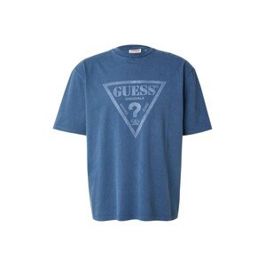 GUESS Originals Tričko  zafírová / svetlomodrá