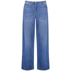 SAMOON Džínsy  modrá denim