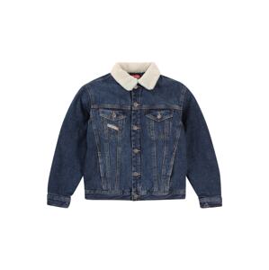 DIESEL Prechodná bunda 'JRESKY'  modrá denim / šedobiela